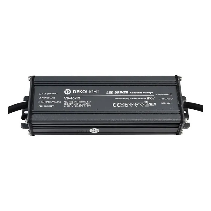 Блок питания Deko-Light 872082 Цвет арматуры серый от ImperiumLoft