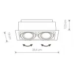 Встраиваемый светильник Nowodvorski Downlight 9574