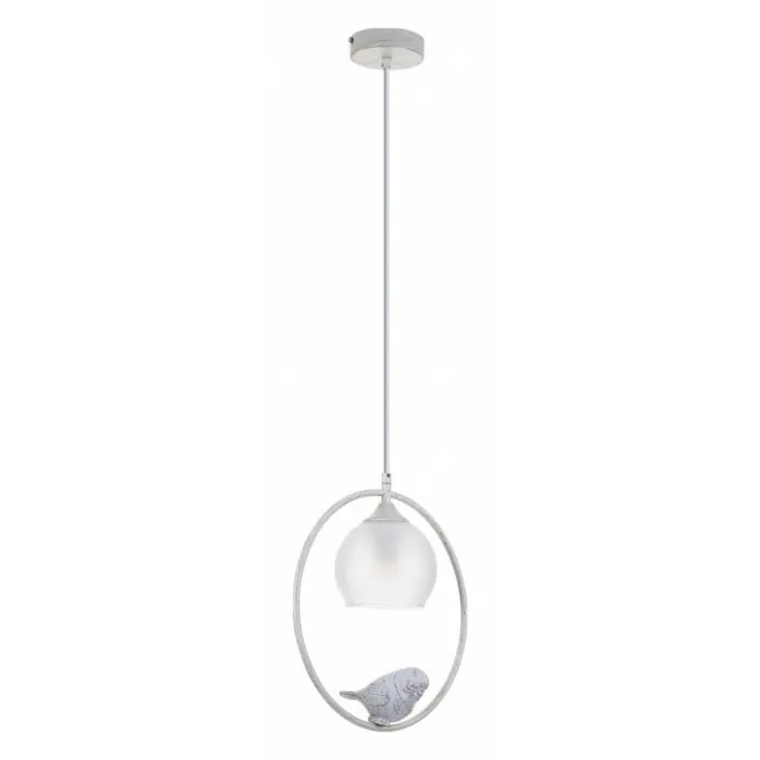 Подвесной светильник Arte Lamp Gemelli A2150SP-1WG Цвет арматуры Белый Цвет плафонов Белый от ImperiumLoft