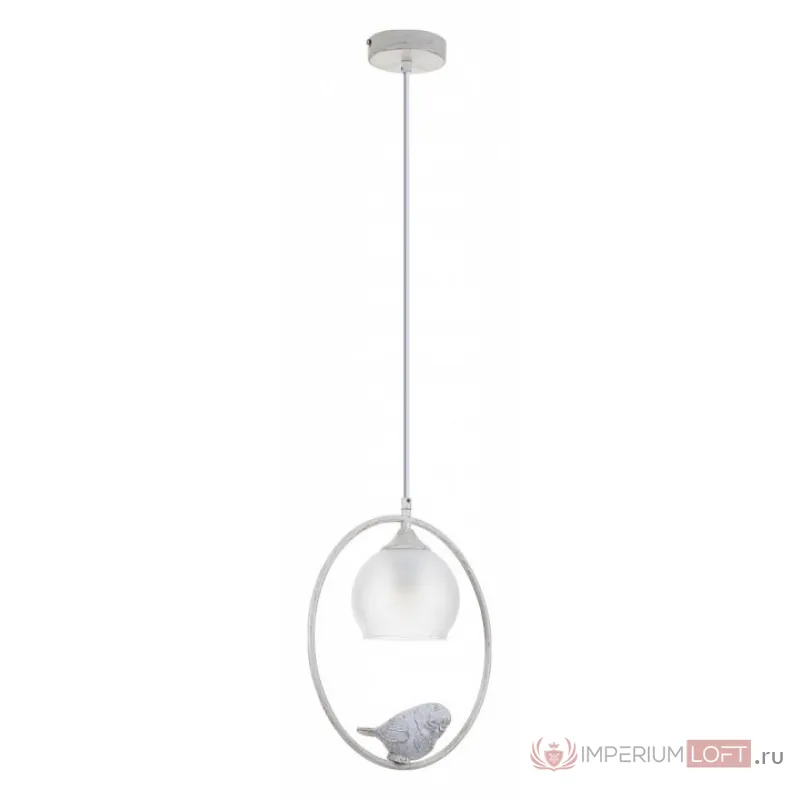Подвесной светильник Arte Lamp Gemelli A2150SP-1WG Цвет арматуры Белый Цвет плафонов Белый от ImperiumLoft