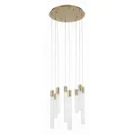 Подвесная люстра ST-Luce Terni SL1229.303.08 Цвет арматуры желтый Цвет плафонов неокрашенный от ImperiumLoft