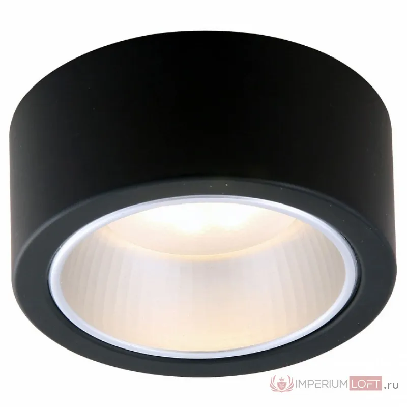 Накладной светильник Arte Lamp Effetto A5553PL-1BK Цвет арматуры черный Цвет плафонов черный от ImperiumLoft