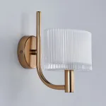 Бра Newport 4330 4331/A gold Цвет арматуры золото Цвет плафонов белый от ImperiumLoft