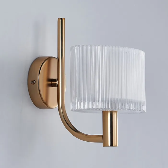 Бра Newport 4330 4331/A gold Цвет арматуры золото Цвет плафонов белый от ImperiumLoft