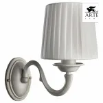 Бра Arte Lamp Alba A9395AP-1WG Цвет арматуры золото Цвет плафонов белый