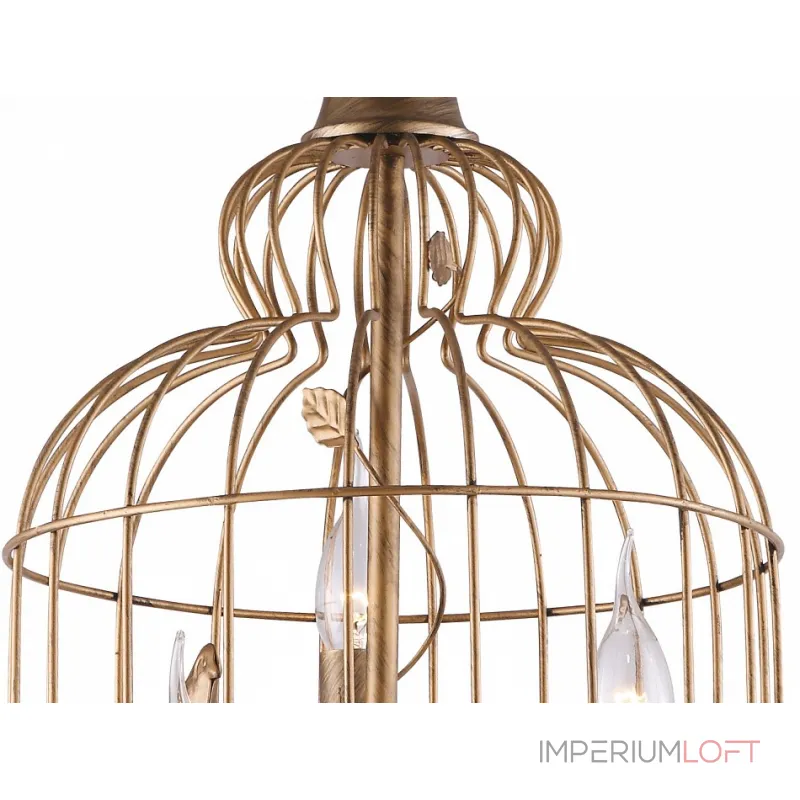 Подвесной светильник Arte Lamp Gabbia A1865SP-3BG Подвесной светильник Arte Lamp Gabbia A1865SP-3BG