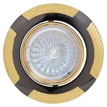 Встраиваемый светильник Horoz Electric HRZ00000583 Цвет арматуры золото