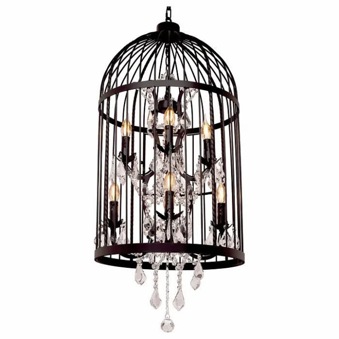 Подвесная люстра Loft it 1891 LOFT1891/8 Цвет арматуры черный Цвет плафонов прозрачный от ImperiumLoft