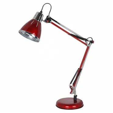Настольная лампа офисная Arte Lamp Creazione A2245LT-1RD Цвет арматуры Красный Цвет плафонов красный