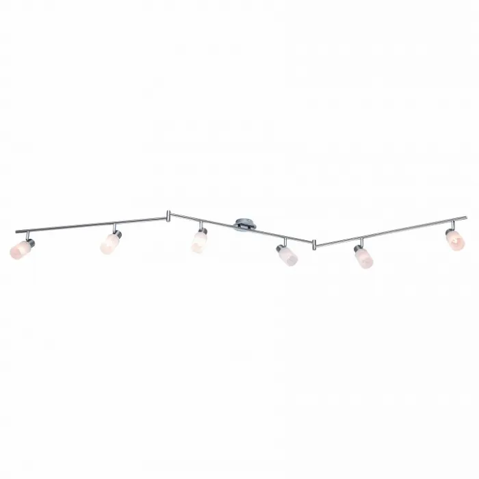 Спот Arte Lamp Cavalletta A4510PL-6SS Цвет арматуры серебро Цвет плафонов белый от ImperiumLoft