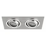 Встраиваемый светильник Lightstar Singo 011602 Цвет арматуры серебро от ImperiumLoft