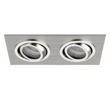 Встраиваемый светильник Lightstar Singo 011602 Цвет арматуры серебро