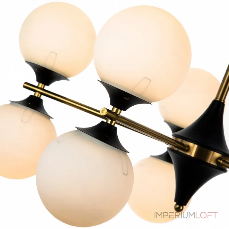 Люстра на штанге Arte Lamp Mimosa A3649PL-10PB Люстра на штанге Arte Lamp Mimosa A3649PL-10PB