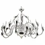 Подвесная люстра Lightstar Cigno Collo 751244 Цвет арматуры хром от ImperiumLoft