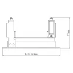 Рамка на 1 светильник Deko-Light 930092 Цвет арматуры белый