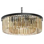 Подвесной светильник MW-Light Гослар 498014806 Цвет арматуры черный Цвет плафонов коричневый от ImperiumLoft