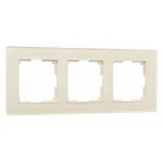 Рамка на 3 поста Werkel Favorit молочный W0031141