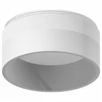 Рамка на 1 светильник Ambrella N622 N6228 SWH/FR белый песок/белый матовый D60*H40mm Out25mm MR16 Цвет арматуры белый