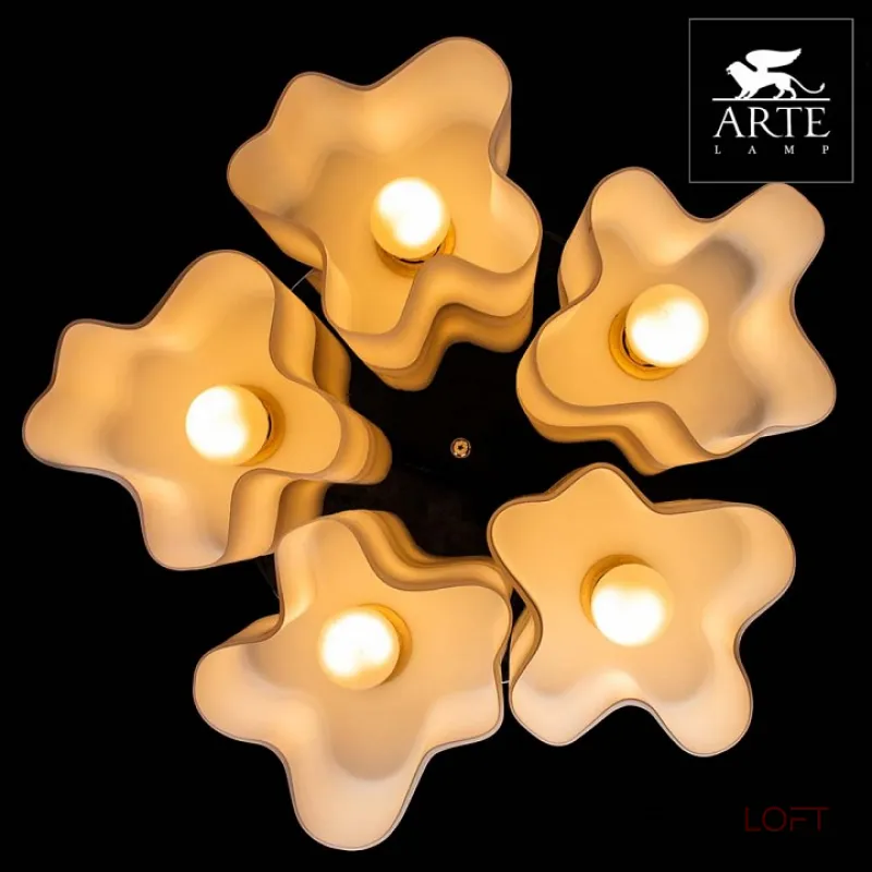 Потолочная люстра Arte Lamp Serenata A3479PL-5CC Потолочная люстра Arte Lamp Serenata A3479PL-5CC