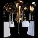 Люстра на штанге Arte Lamp Borgia A8100PL-6GA Цвет арматуры золото Цвет плафонов белый от ImperiumLoft