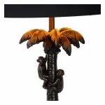 Настольная лампа декоративная Lucide Extravaganza Coconut 10505/81/30 Цвет плафонов черный Цвет арматуры золото
