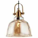 Подвесной светильник Stilfort Bell 2117/05/01P Цвет плафонов кремовый Цвет арматуры латунь