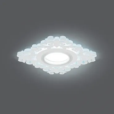 Встраиваемый светильник Gauss Backlight 12 BL130P Цвет плафонов белый