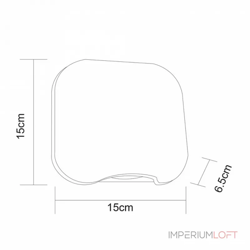 Бра Arte Lamp Lupus A8503AL-1WH Цвет арматуры белый Цвет плафонов белый от ImperiumLoft