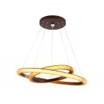 Подвесной светильник Ambrella Crystal FF11 Цвет плафонов коричневый Цвет арматуры коричневый от ImperiumLoft