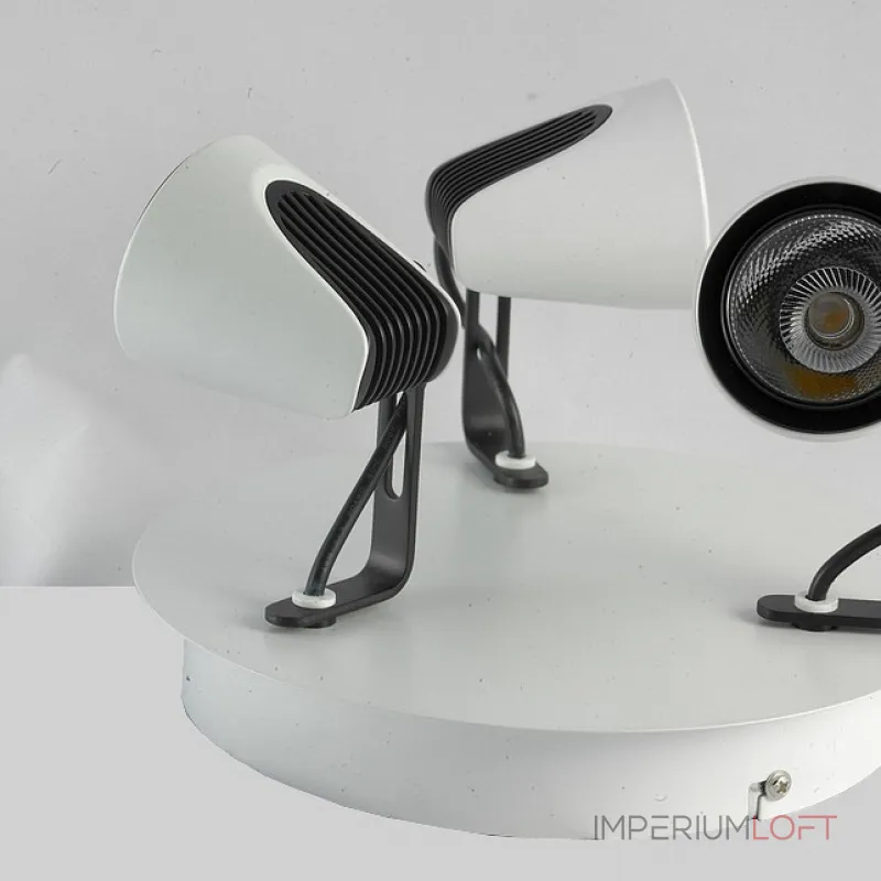 Спот Lussole Merano LSN-4101-03 Цвет арматуры черно-белый от ImperiumLoft Спот Lussole Merano LSN-4101-03 Цвет арматуры черно-белый от ImperiumLoft