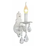 Бра Omnilux Carbonia OML-76901-01 Цвет арматуры белый Цвет плафонов прозрачный от ImperiumLoft