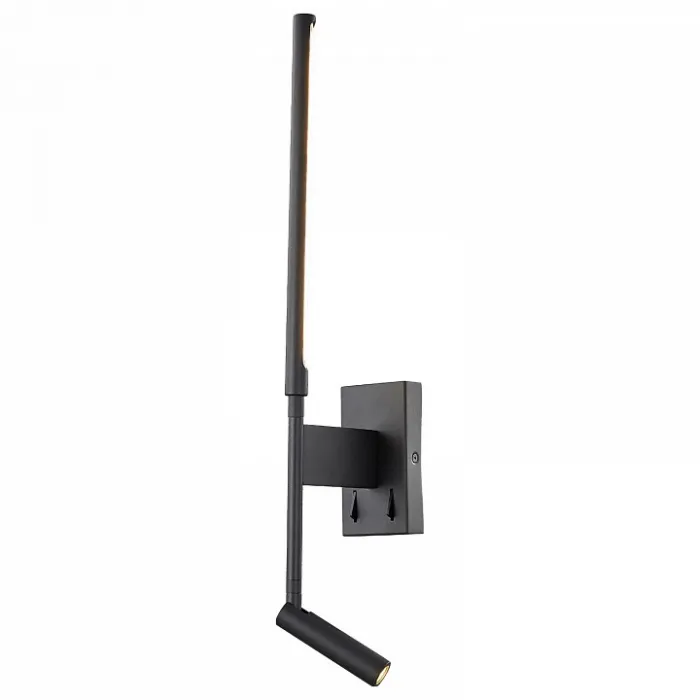 Бра с подсветкой ST-Luce Ralio SL1580.401.02 Цвет арматуры черный Цвет плафонов белый от ImperiumLoft