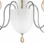 Люстра на штанге Lightstar Escica 806050 Цвет арматуры янтарный Цвет плафонов янтарный от ImperiumLoft