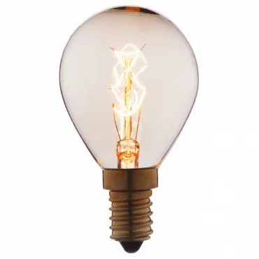 Лампа накаливания Loft it Bulb 4525-S E14 25Вт K 4525-S Цвет арматуры белый Цвет плафонов белый