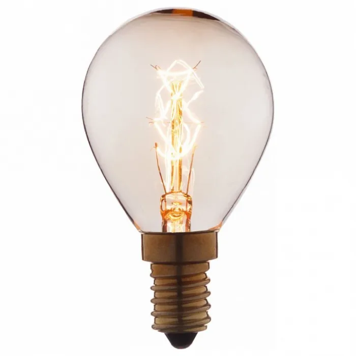 Лампа накаливания Loft it Bulb 4525-S E14 25Вт K 4525-S Цвет арматуры белый Цвет плафонов белый от ImperiumLoft