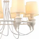 Подвесная люстра Arte Lamp Sergio A3326LM-8WH