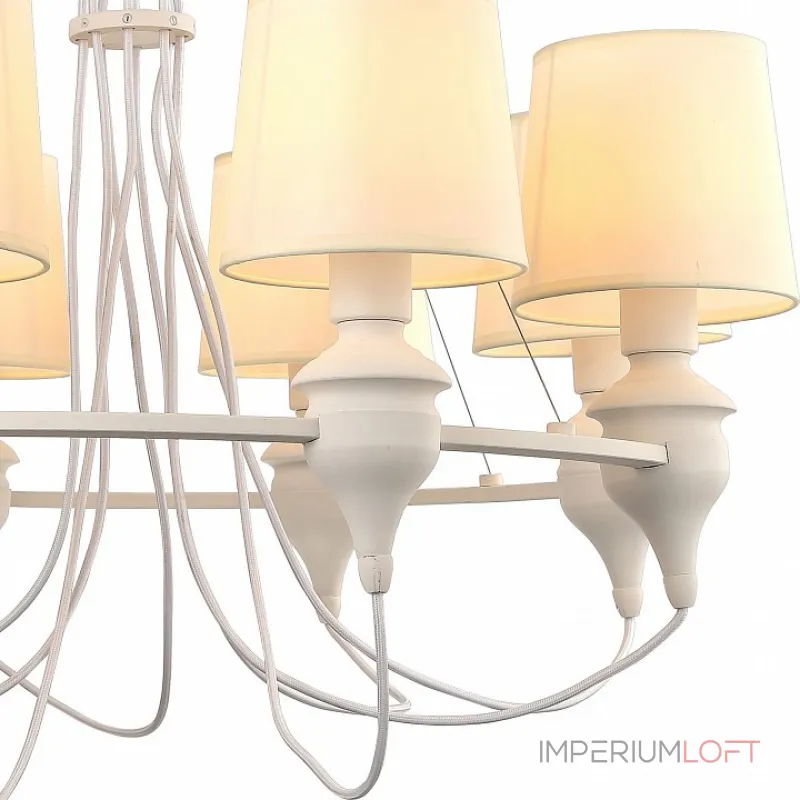 Подвесная люстра Arte Lamp Sergio A3326LM-8WH Подвесная люстра Arte Lamp Sergio A3326LM-8WH