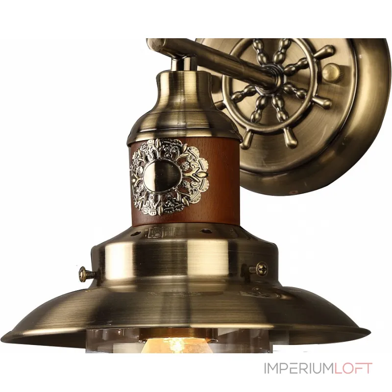 Бра Arte Lamp Sailor A4524AP-1AB Цвет арматуры бронза Цвет плафонов прозрачный от ImperiumLoft Бра Arte Lamp Sailor A4524AP-1AB Цвет арматуры бронза Цвет плафонов прозрачный от ImperiumLoft