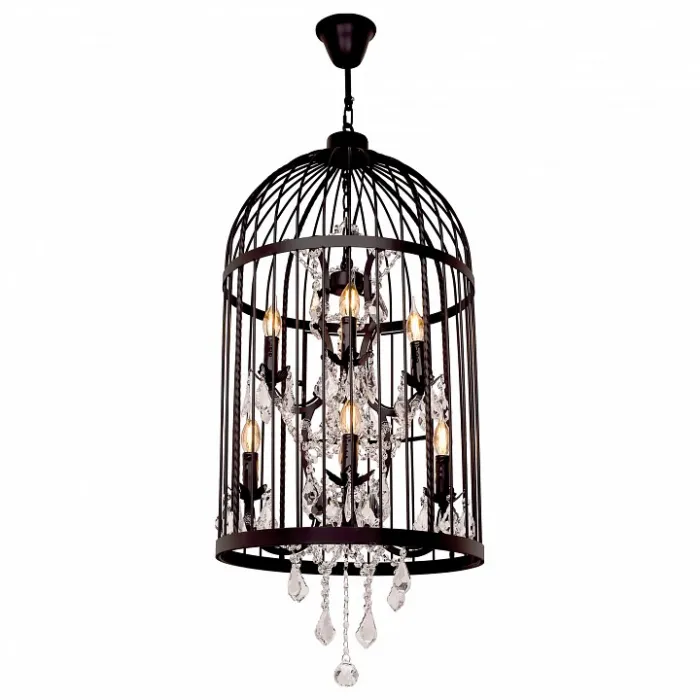 Подвесная люстра Loft it 1891 LOFT1891/8 Цвет арматуры черный Цвет плафонов прозрачный от ImperiumLoft