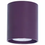 Накладной светильник TopDecor Tubo 8 Tubo8 P1 23 Цвет арматуры фиолетовый