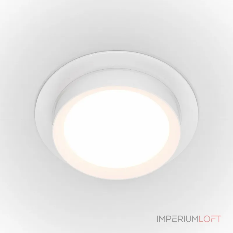 Встраиваемый светильник Maytoni Hoop DL086-GX53-RD-W