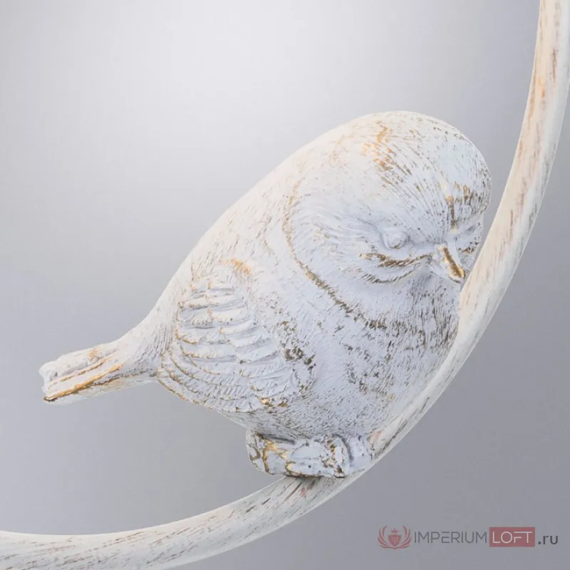 Подвесной светильник Arte Lamp Gemelli A2150SP-1WG Цвет арматуры Белый Цвет плафонов Белый от ImperiumLoft