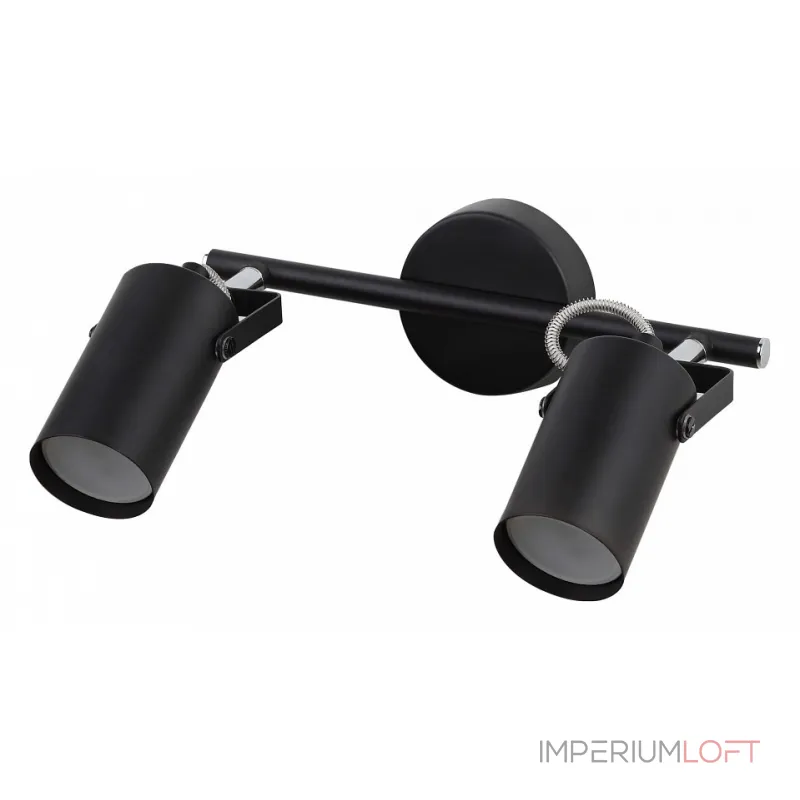 Спот Rivoli Mobile W2 BK Б0038139 Цвет арматуры черный Цвет плафонов черный