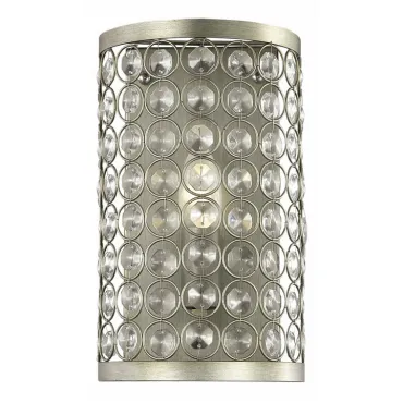 Накладной светильник Odeon Light Soras 2897/1W Цвет арматуры серебро Цвет плафонов прозрачный
