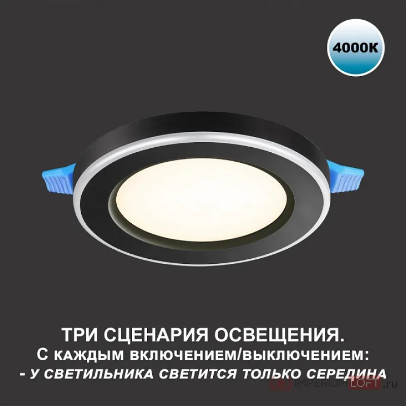 Встраиваемый светильник Novotech Span 359013 от ImperiumLoft