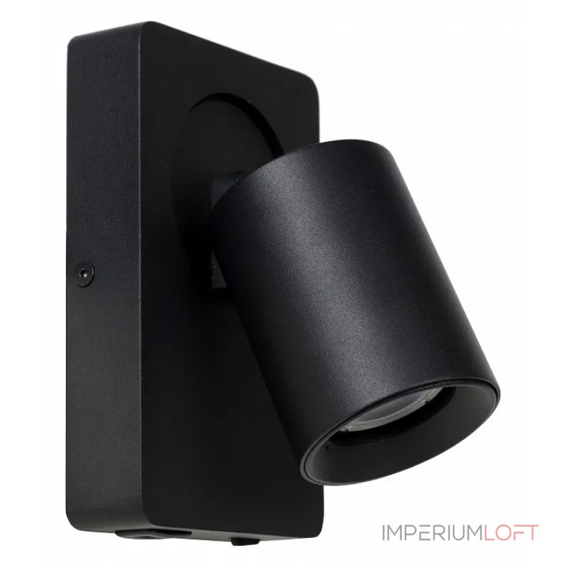 Бра Lucide Nigel 09929/06/30 Цвет плафонов черный Цвет арматуры черный Бра Lucide Nigel 09929/06/30 Цвет плафонов черный Цвет арматуры черный