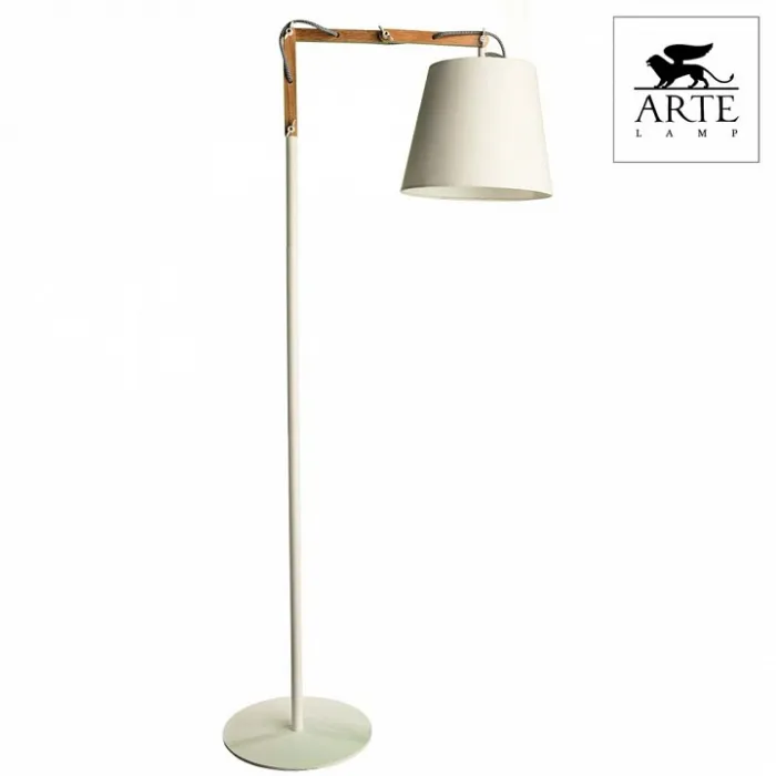 Торшер Arte Lamp Pinocchio A5700PN-1WH Цвет арматуры белый Цвет плафонов белый от ImperiumLoft