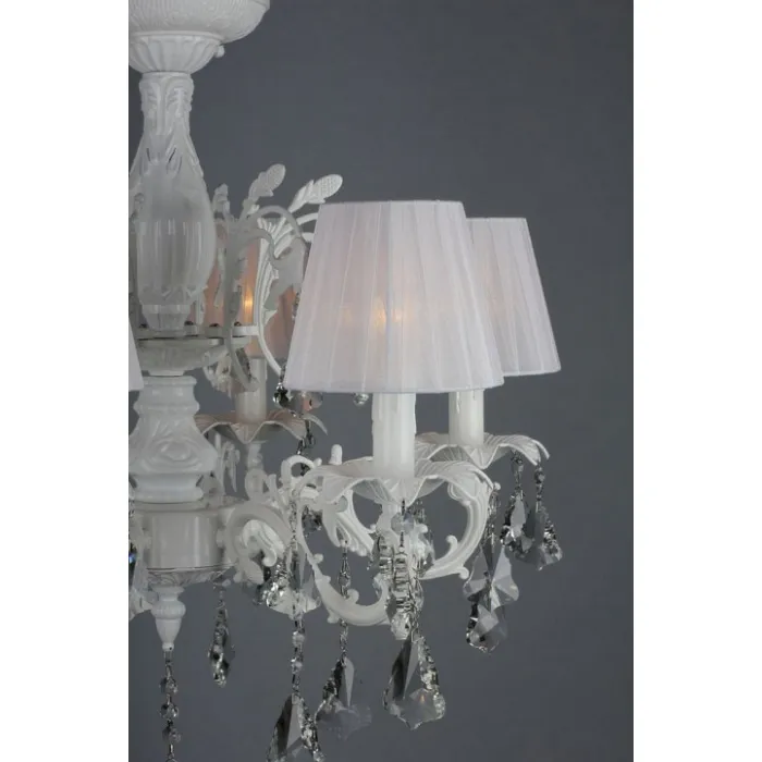 Подвесная люстра Omnilux Catanzaro OML-30807-06 Цвет арматуры белый от ImperiumLoft