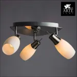 Спот Arte Lamp Volare A4590PL-3SS Цвет арматуры хром Цвет плафонов белый от ImperiumLoft
