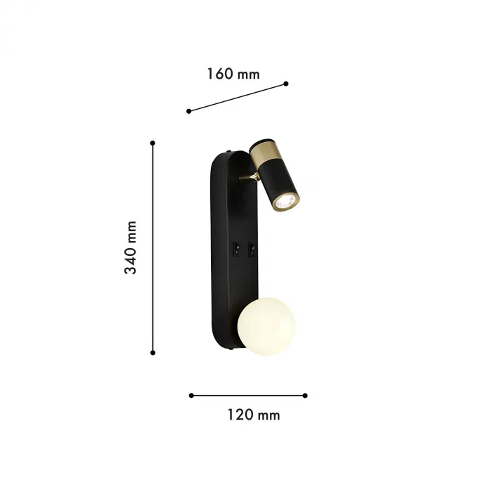 Настенный светильник F-promo Invento 4171-2W от ImperiumLoft